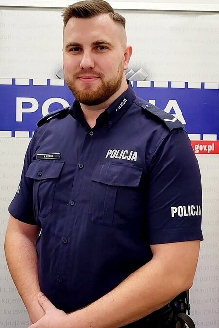 sierż. Karol Pieron - Dzielnicowy Rejonu nr XI