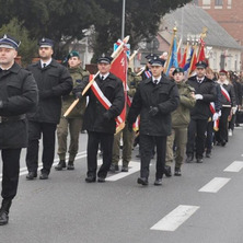 Msza święta za Ojczyznę. Na koniec uroczystości rozbrzmiała Rota