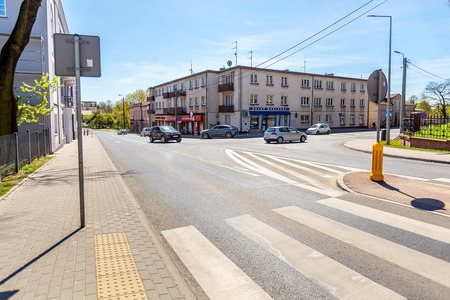 Skrzyżowanie DW 534 i DW 557 w Rypinie, fot. Szymon Zdziebło/tarantoga.pl dla UMWKP